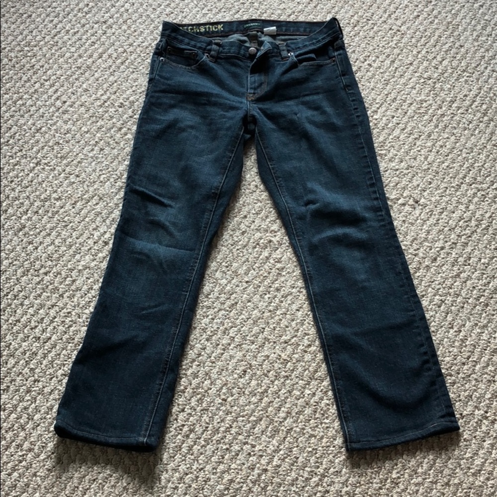 J crew Matchstick jeans size 28, 27” hem